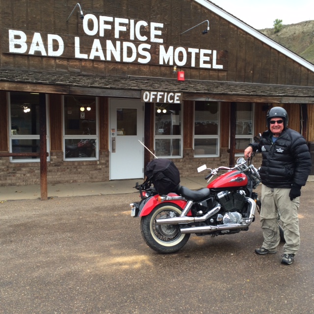 Williston to  Medora (losing the battle with the weather)